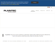 Tablet Screenshot of plaintec.com